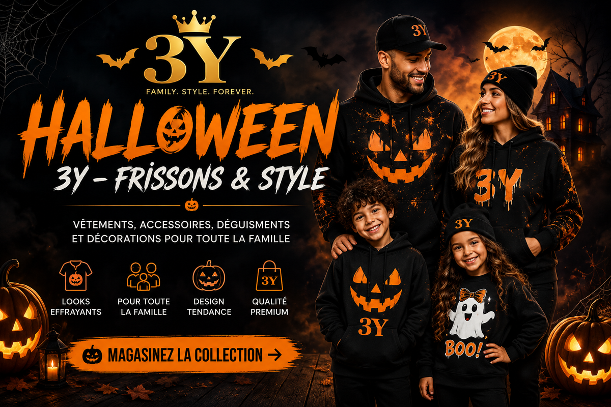 Costumes et accessoires pour Halloween – 3Y Official