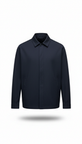 Veste homme coupe décontractée bleu marine