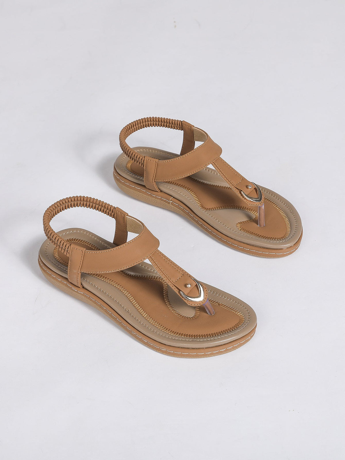 Sommer-Flip-Flops Weiche Sohle Flache Strandschuhe Weiche Sohlen