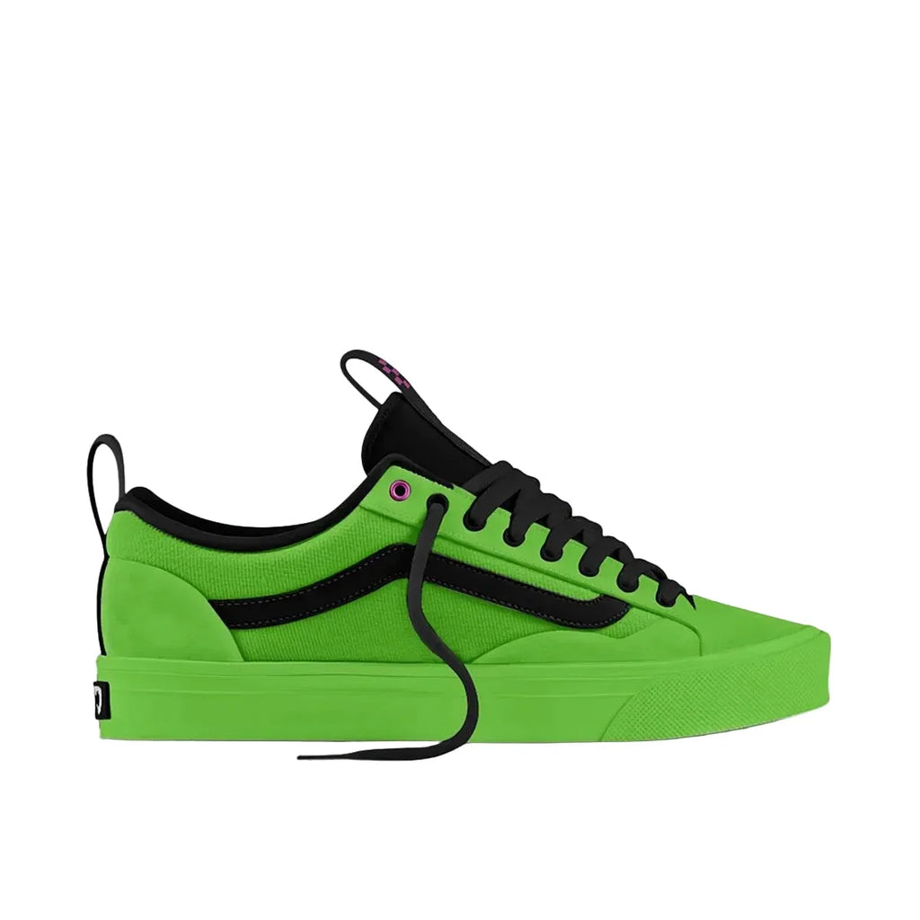 Vans 'Skate Old Skool 36+' Shoes - Acid Airbrush Black/Green Gecko