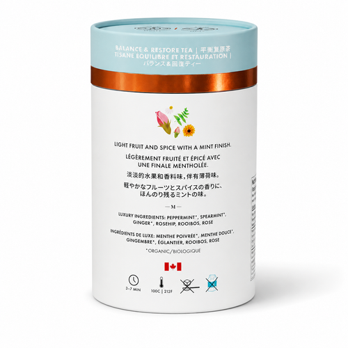 Balance & Restore Luxury Herbal Tea | Organic | 24ct