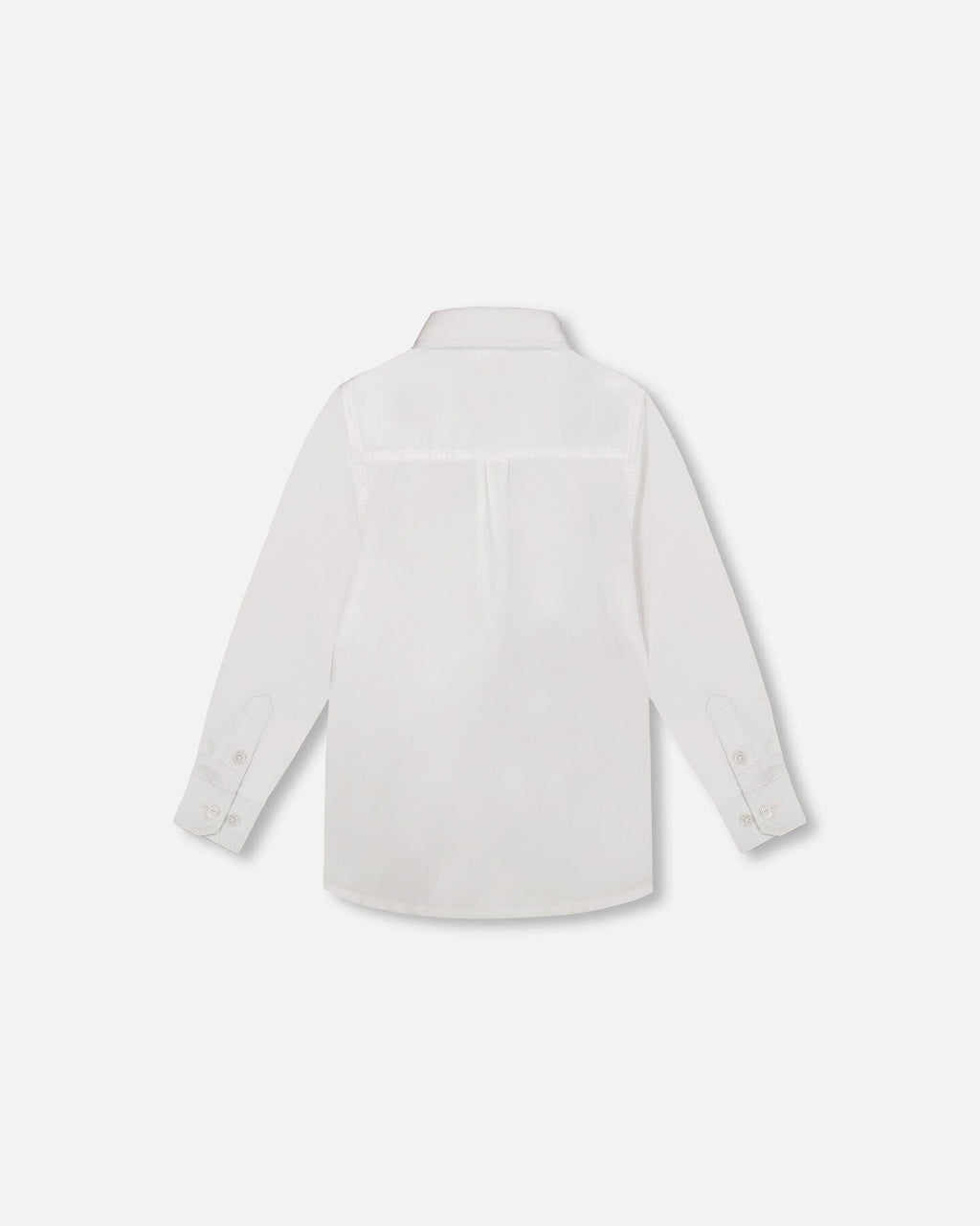 Button Down Long Sleeve Shirt White