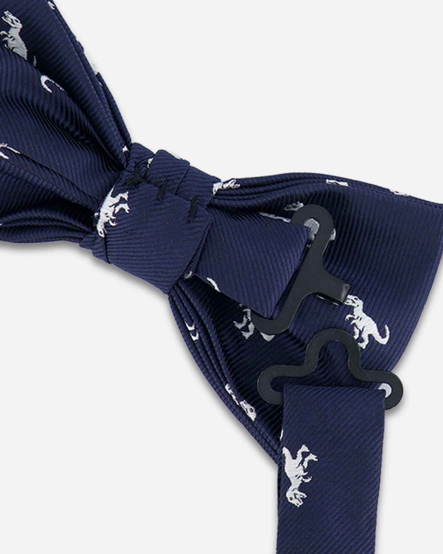 Bow Tie Blue Dino Print