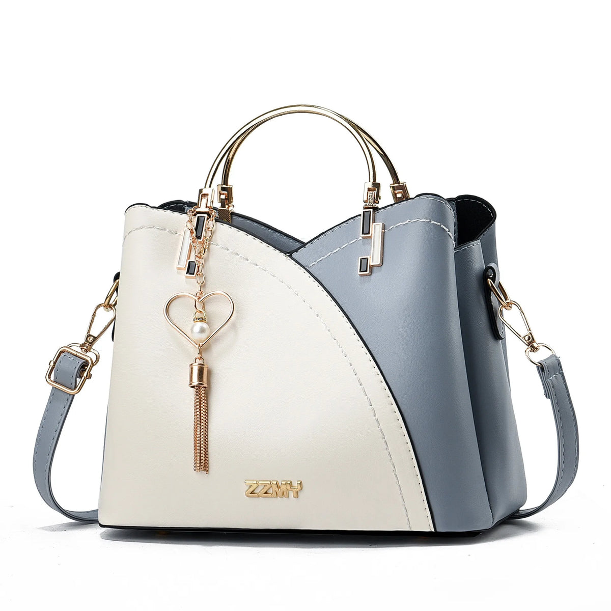 Europäische und amerikanische Trendhandtaschen Modefarbabstimmung koreanische Version kontrastierende Farben große Kapazität Damentaschen Mode