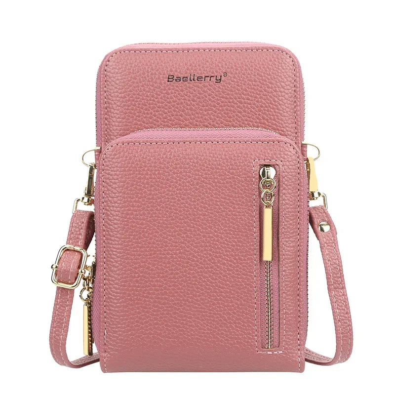 Neue Damen Handtaschen PU Leder Reißverschluss Umhängetaschen Große Kapazität Umhängetaschen Lässige Crossbody Taschen für Frauen Handy Geldbörse