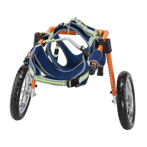 Dog Wheelchair for Back Legs, Lightweight 2 Wheels Pet Wheelchair,