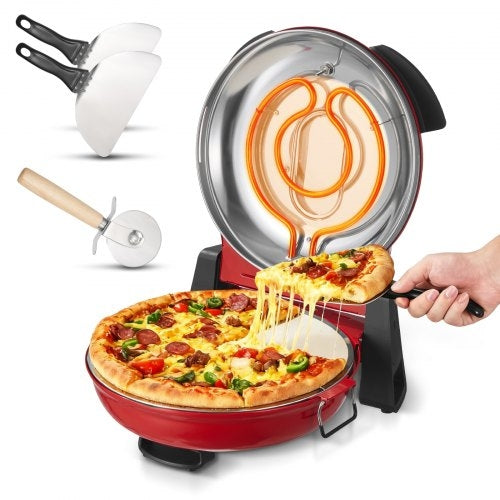 Pizza Oven, 304.8 mm Electric Pizza Maker, 1200W Electric Pizzas