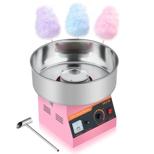 Cotton Candy Machine Commercial, 1000W Electric Candy Floss Maker,