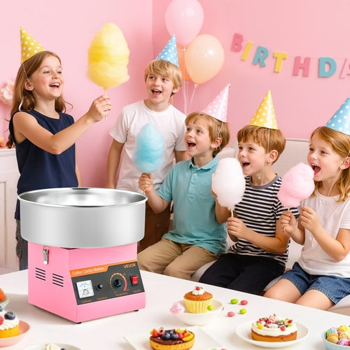 Cotton Candy Machine Commercial, 1000W Electric Candy Floss Maker,
