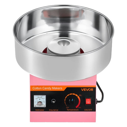 Cotton Candy Machine Commercial, 1000W Electric Candy Floss Maker,